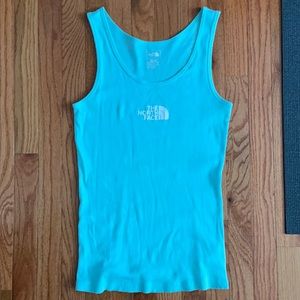 Light blue North Face Tank Top- size medium